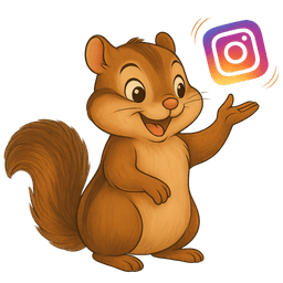muukly Instagram mascot